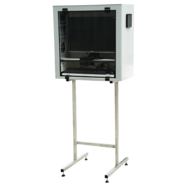 Protective industrial cabinet for computer hardware CPA