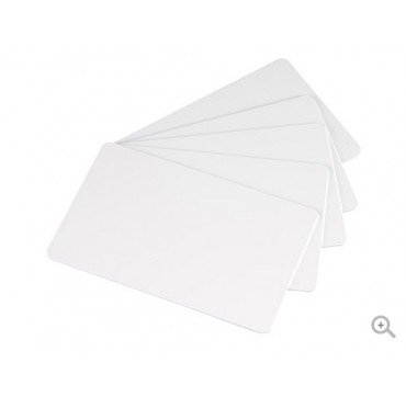 Evolis cartes PVC blanche 0.50mm / 100 cartes