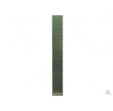 Metal card rack - 40 slots for horizontal cards
